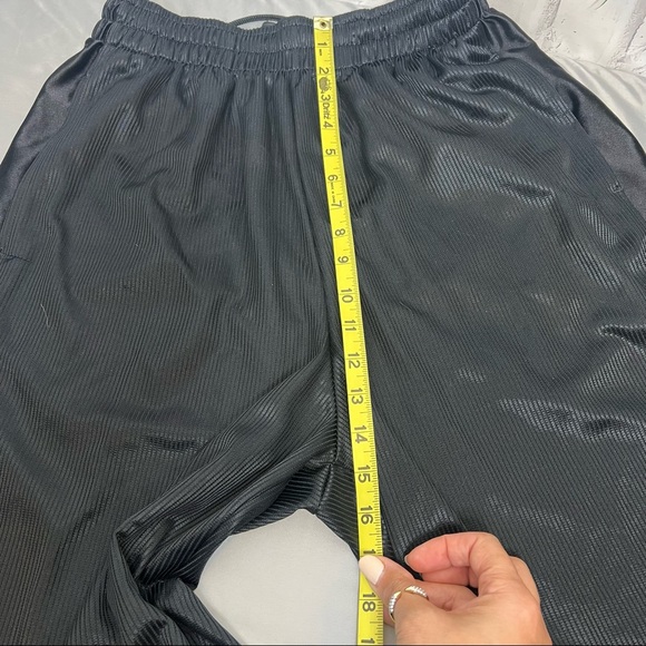 Nike Air Jordan Sri-fit black mesh stripes black basketball shorts - Picture 8 of 11